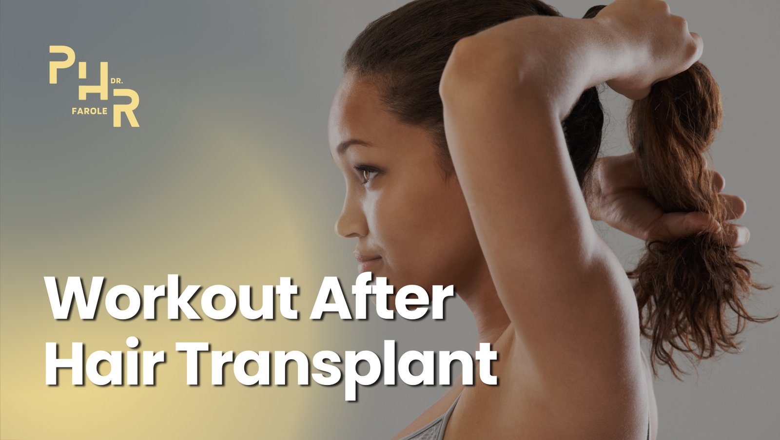 how long after hair transplant can i workout