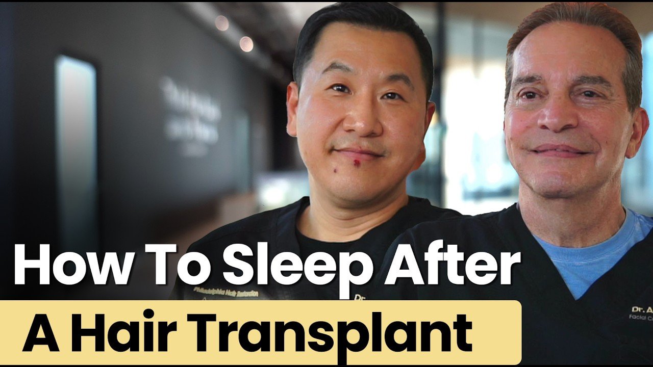 How to sleep after hair transplant